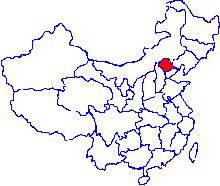 Beijing Location map